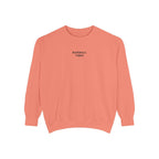 Baseball Vibes Sweatshirt — Minimalist White Crewneck