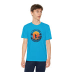 Live Love Baseball Youth Dri Fit Tee — Sunset Palm Baseball Player Shirt