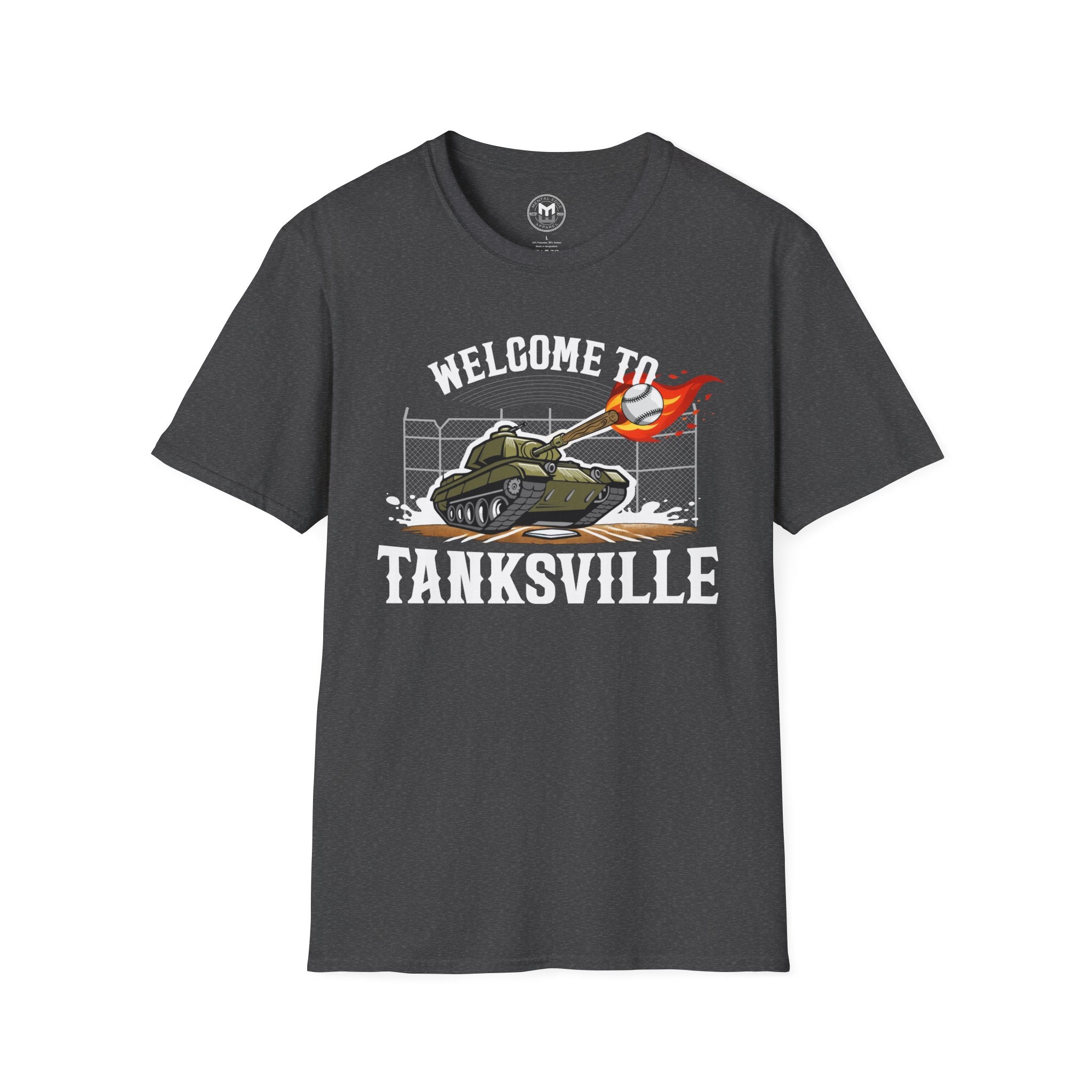 Welcome to Tanksville Tank Adult T-Shirt