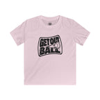 Kids Tee — "GET OT BALL" Vintage Baseball Graphic