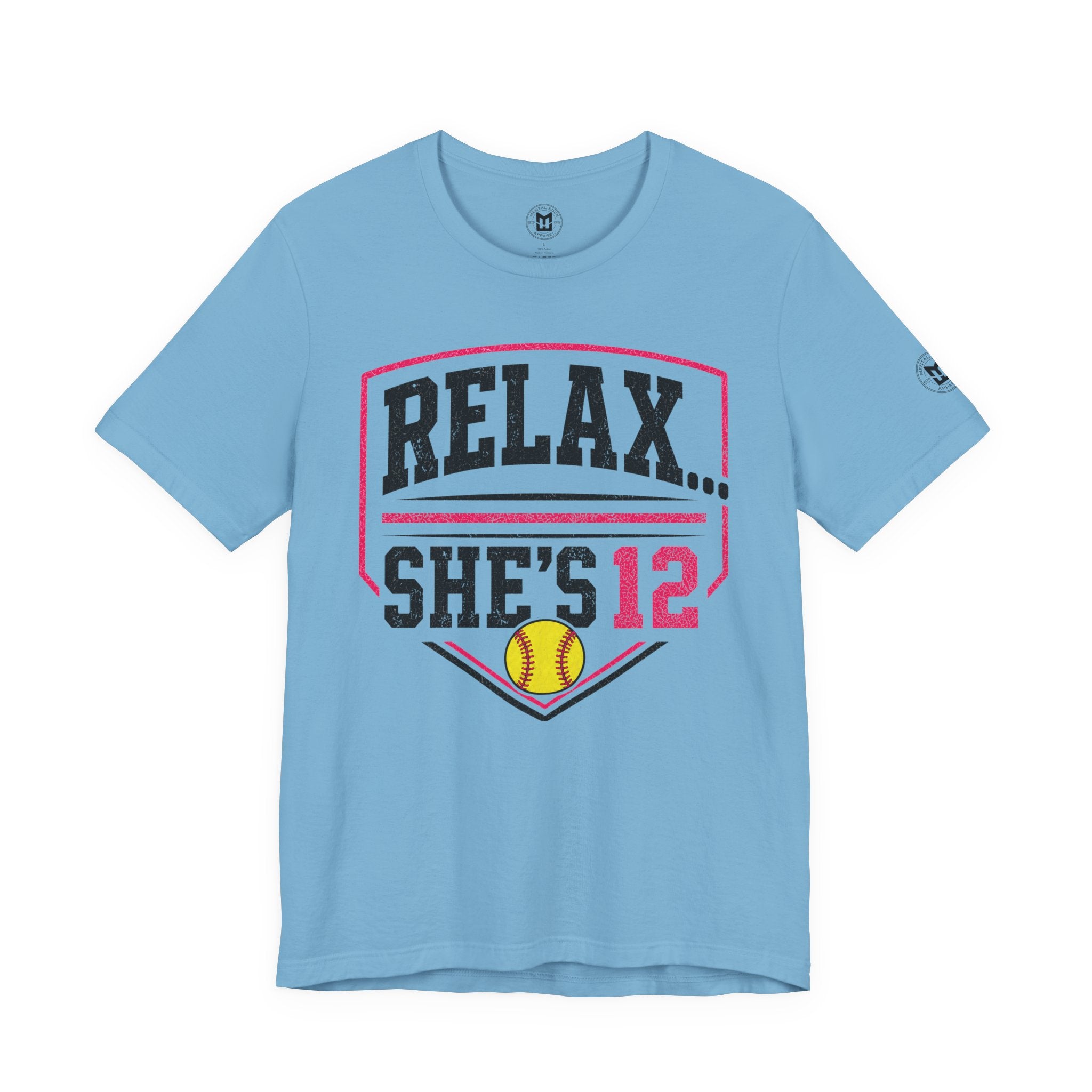 Relax... She's 12 Softball Parents Tee