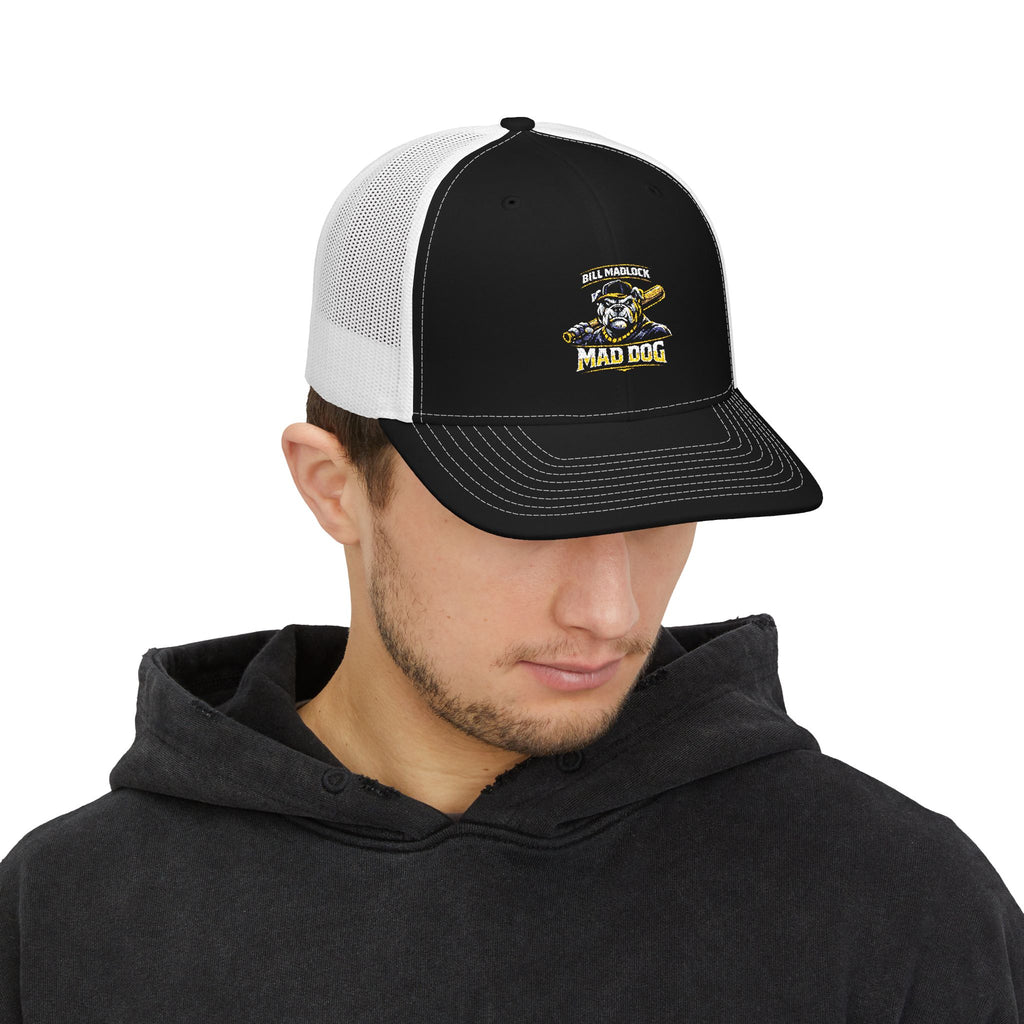 Bill 'Mad Dog' Madlock Trucker Cap — Embroidered Snapback Hat