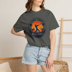 Live Love Baseball T-Shirt — Vintage Sunset Baseball Tee