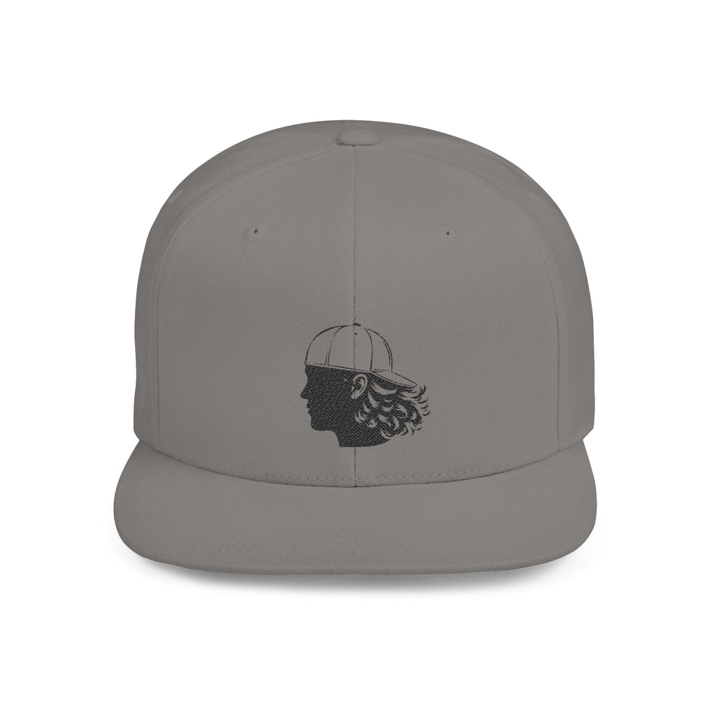 Big League Salad Backwards Hat Flat Bill Snapback Hat