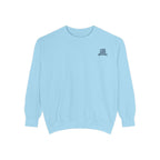 Baseball Sweatshirt — "Live Love Baseball" Vintage Sunset Crewneck Unisex