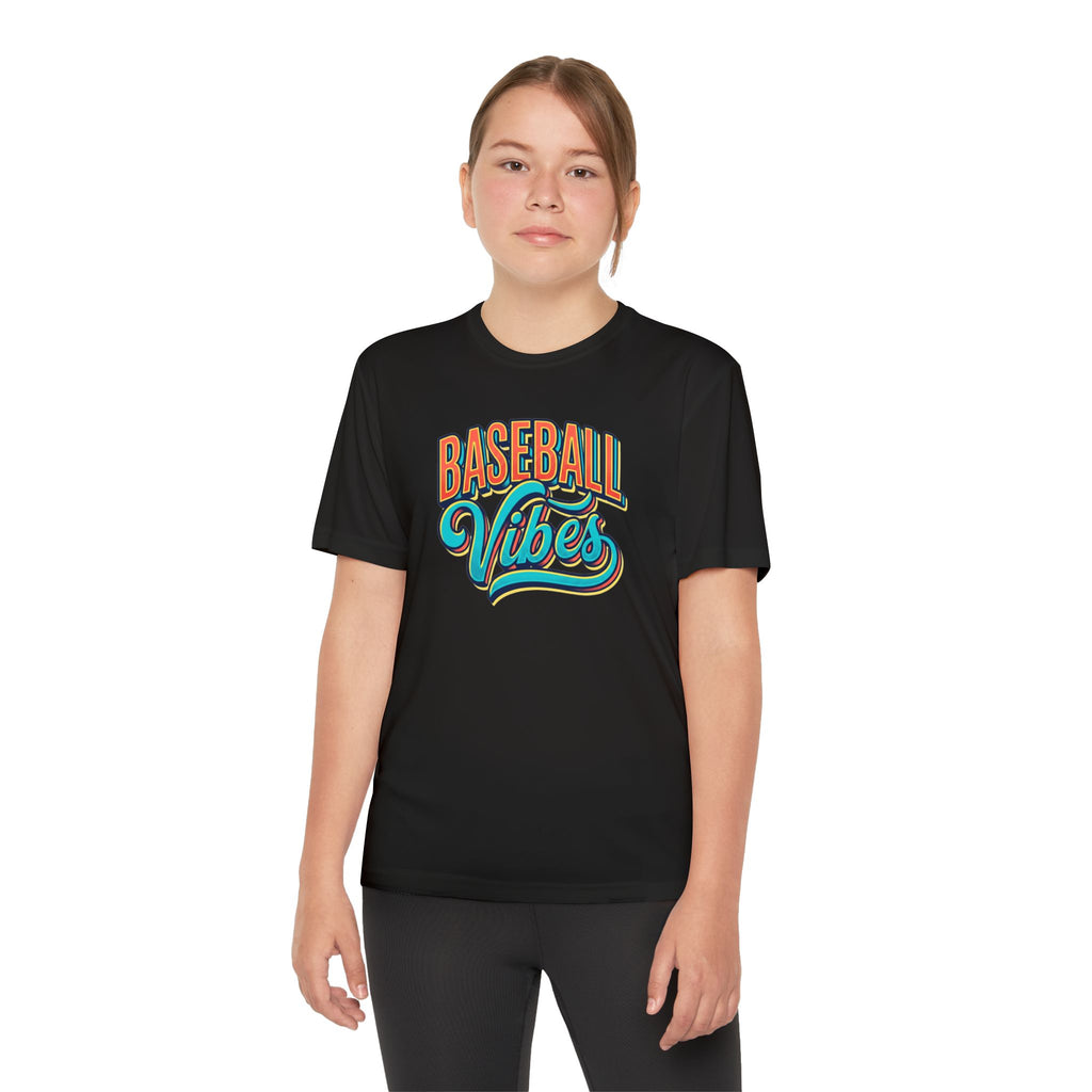 Youth Baseball Vibes Dri-Fit Tee