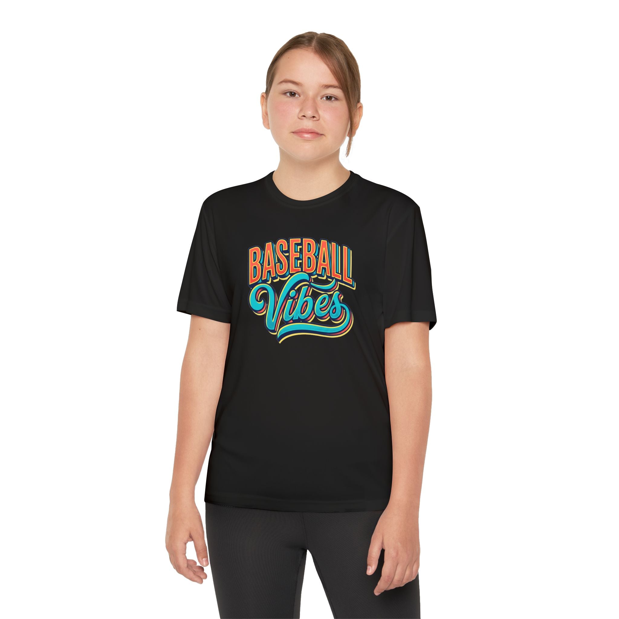 Youth Baseball Vibes Dri-Fit Tee