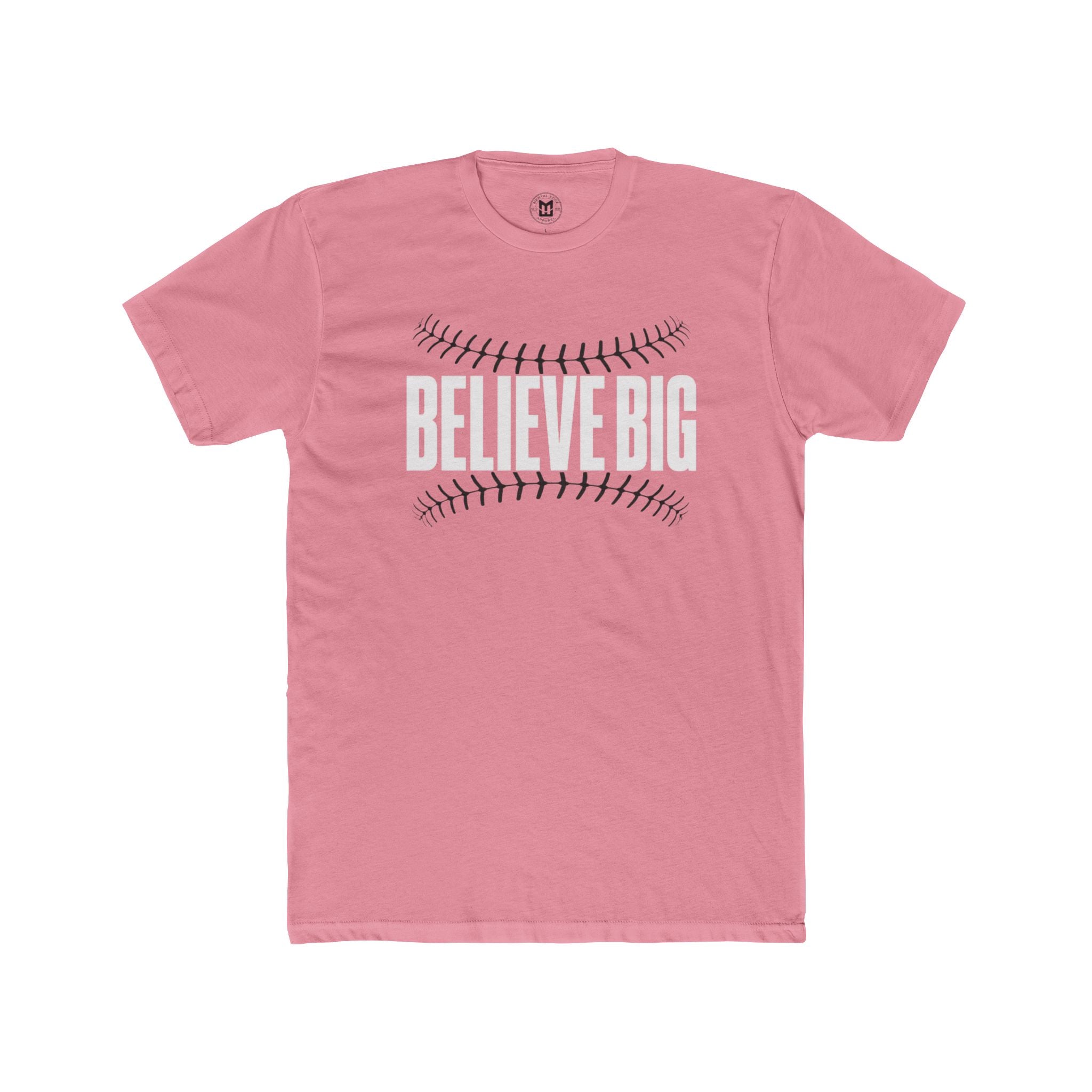 Believe Big Baseball Tee — Inspirational Sports Shirt