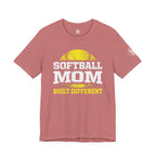 "Built Different" Softball Mom T-Shirt