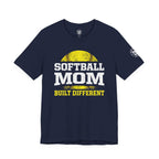 "Built Different" Softball Mom T-Shirt