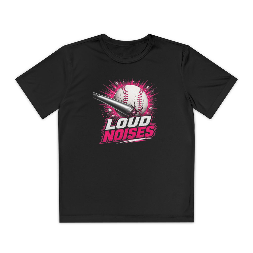 Loud Noises Youth Dri-Fit Baseball Tee