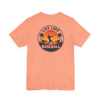 Baseball Tee — "Live Love Baseball" Vintage Sunset Unisex T-Shirt