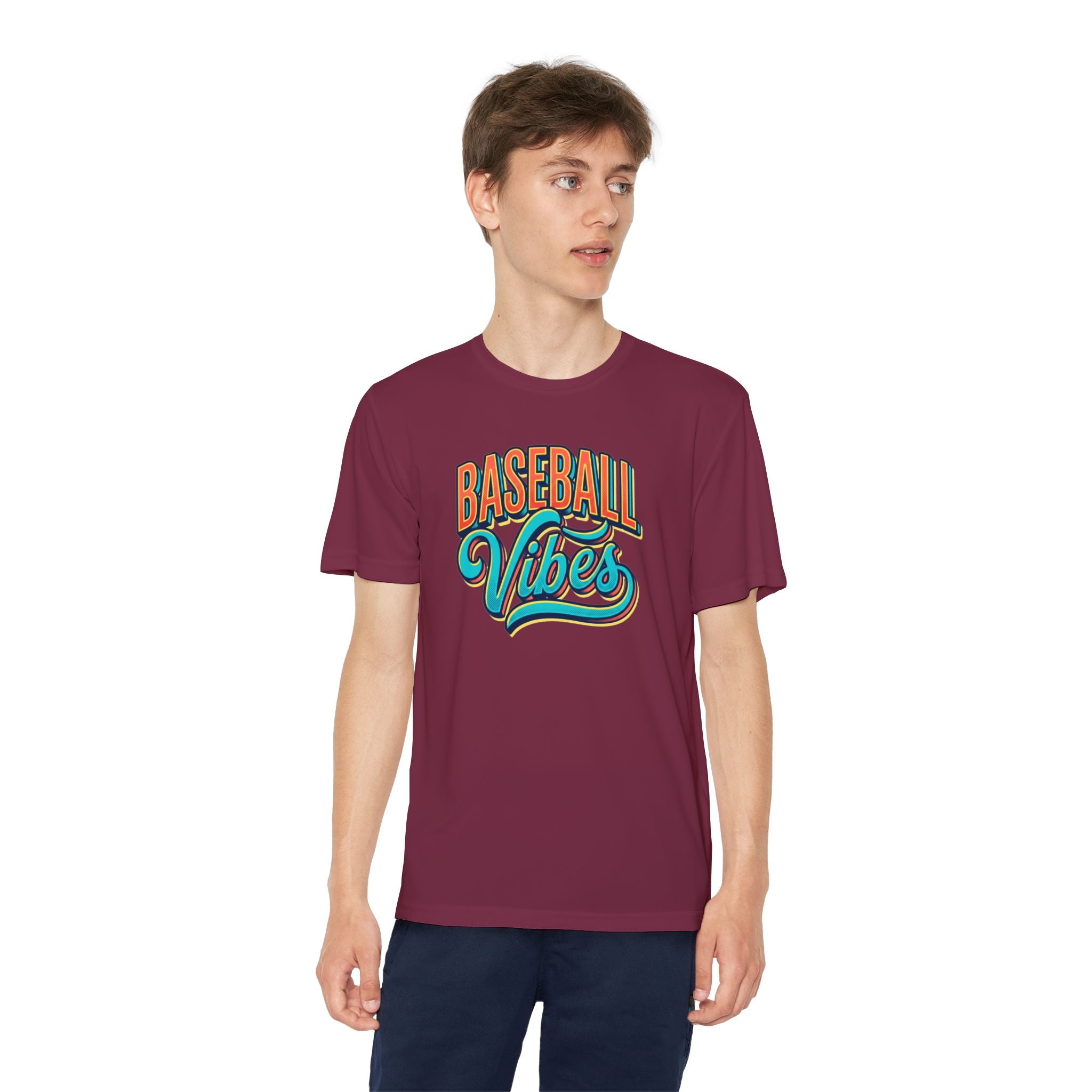 Youth Baseball Vibes Dri-Fit Tee