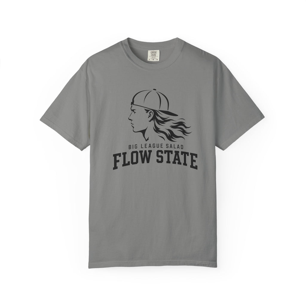 Flow State Tee — 'Big League Salad' Athletic Retro Graphic T-Shirt