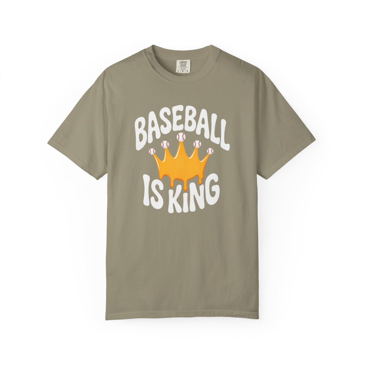 Baseball Is King T-Shirt Heavy Comfort Colors Adult Unisex
