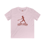 Kids Baseball Tee — "Every Legend Starts in the Backyard" Youth Baseball T‑Shirt