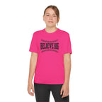 Believe Big Youth Baseball Dri Fit Tee