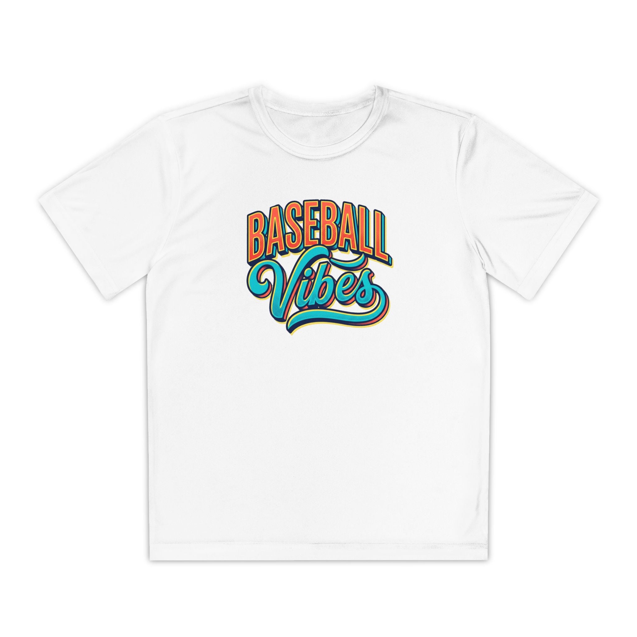 Youth Baseball Vibes Dri-Fit Tee