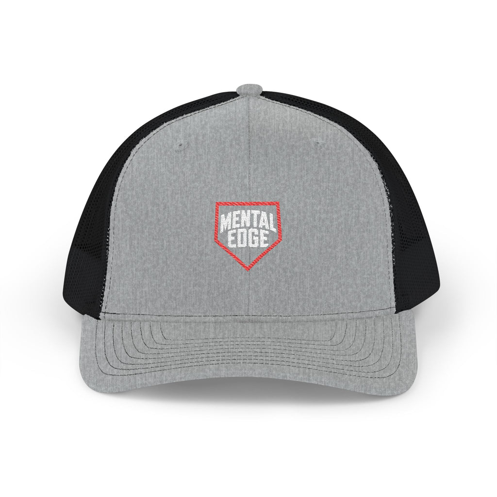 Mental Edge Trucker Cap — Retro Patch Snapback Hat