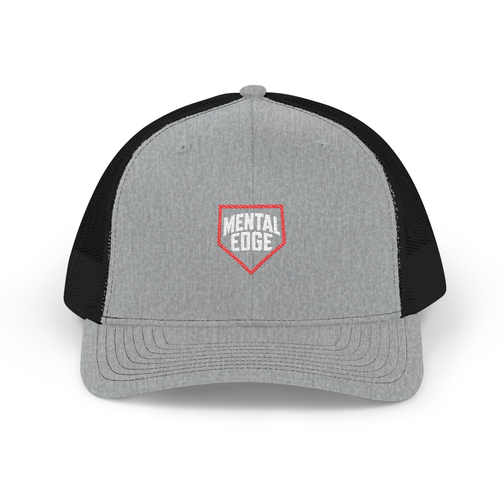 Mental Edge Trucker Cap — Retro Patch Snapback Hat