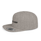 Mental Edge Flat Bill Snapback Hat — Minimal Athletic Logo Cap
