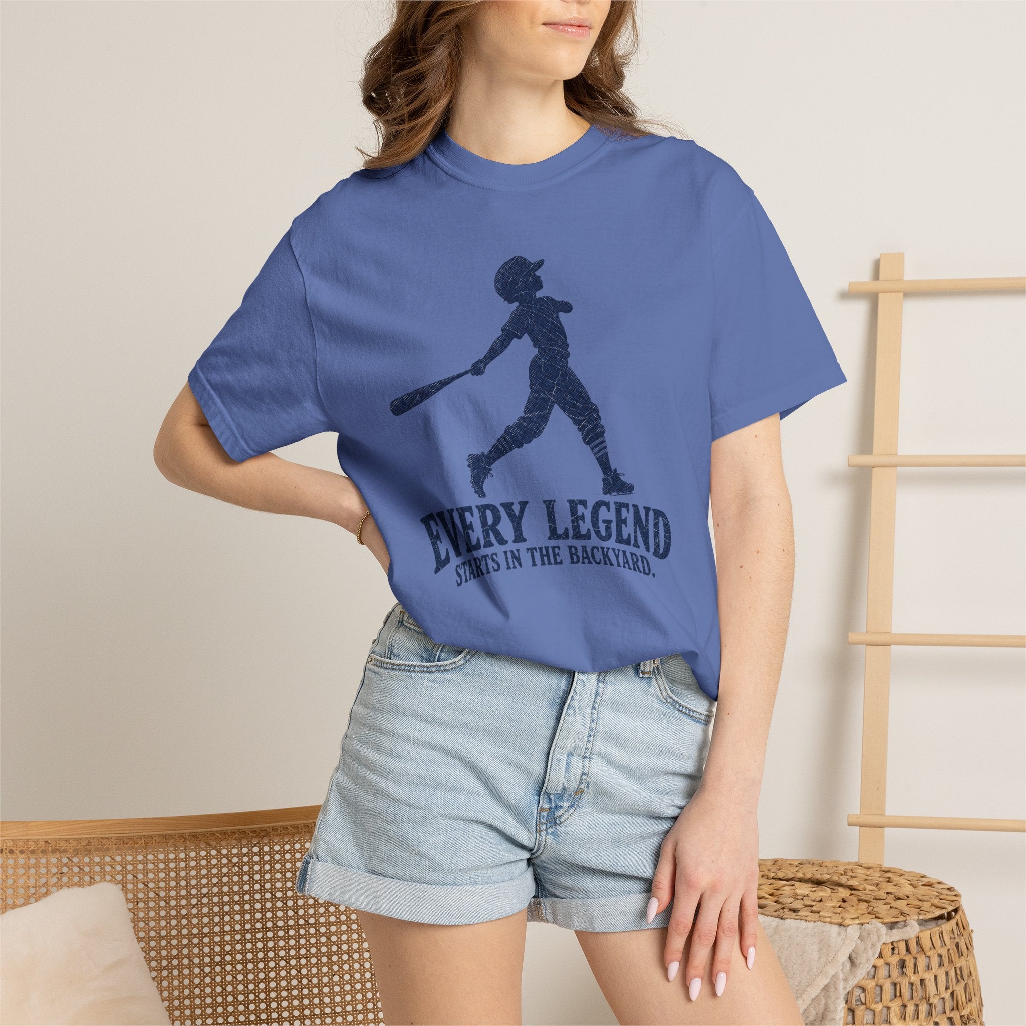 Adult Unisex  "Every Legend Starts in the Backyard" Graphic Tee