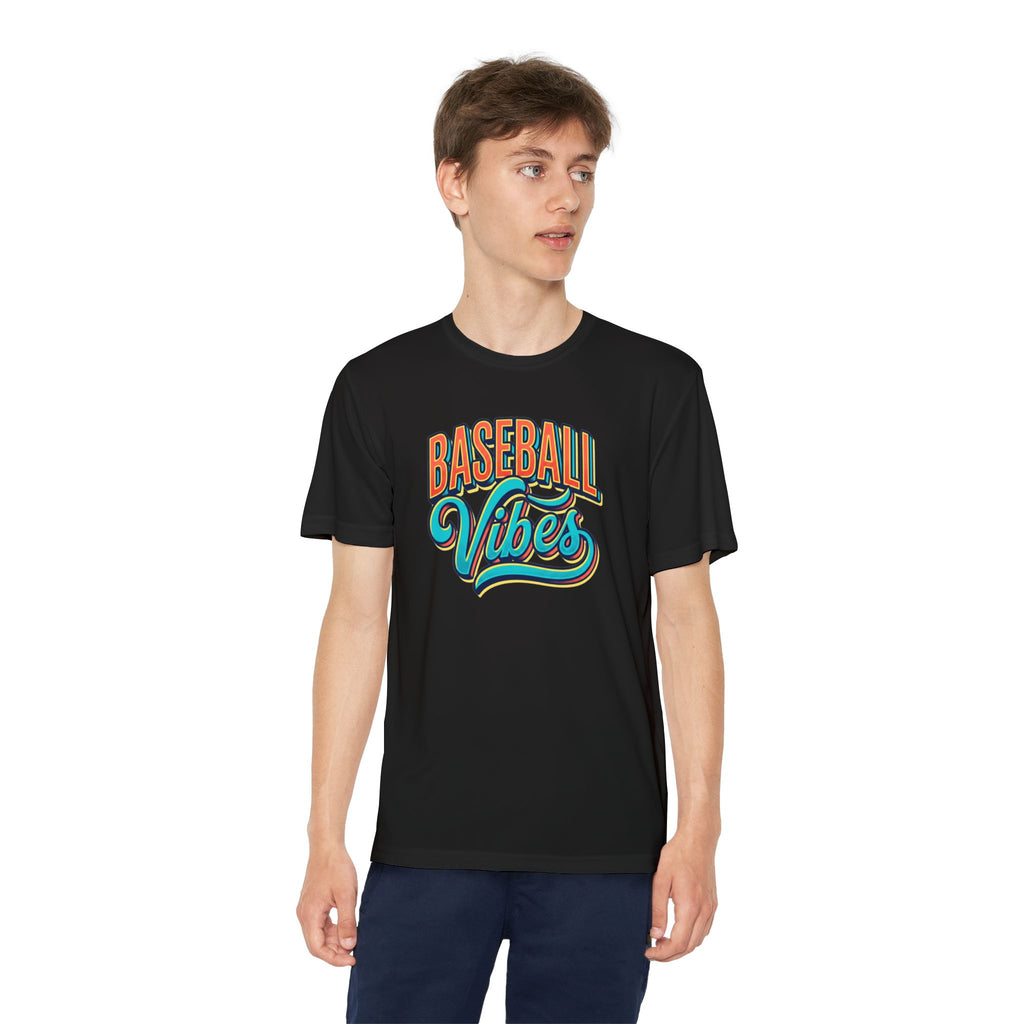 Youth Baseball Vibes Dri-Fit Tee