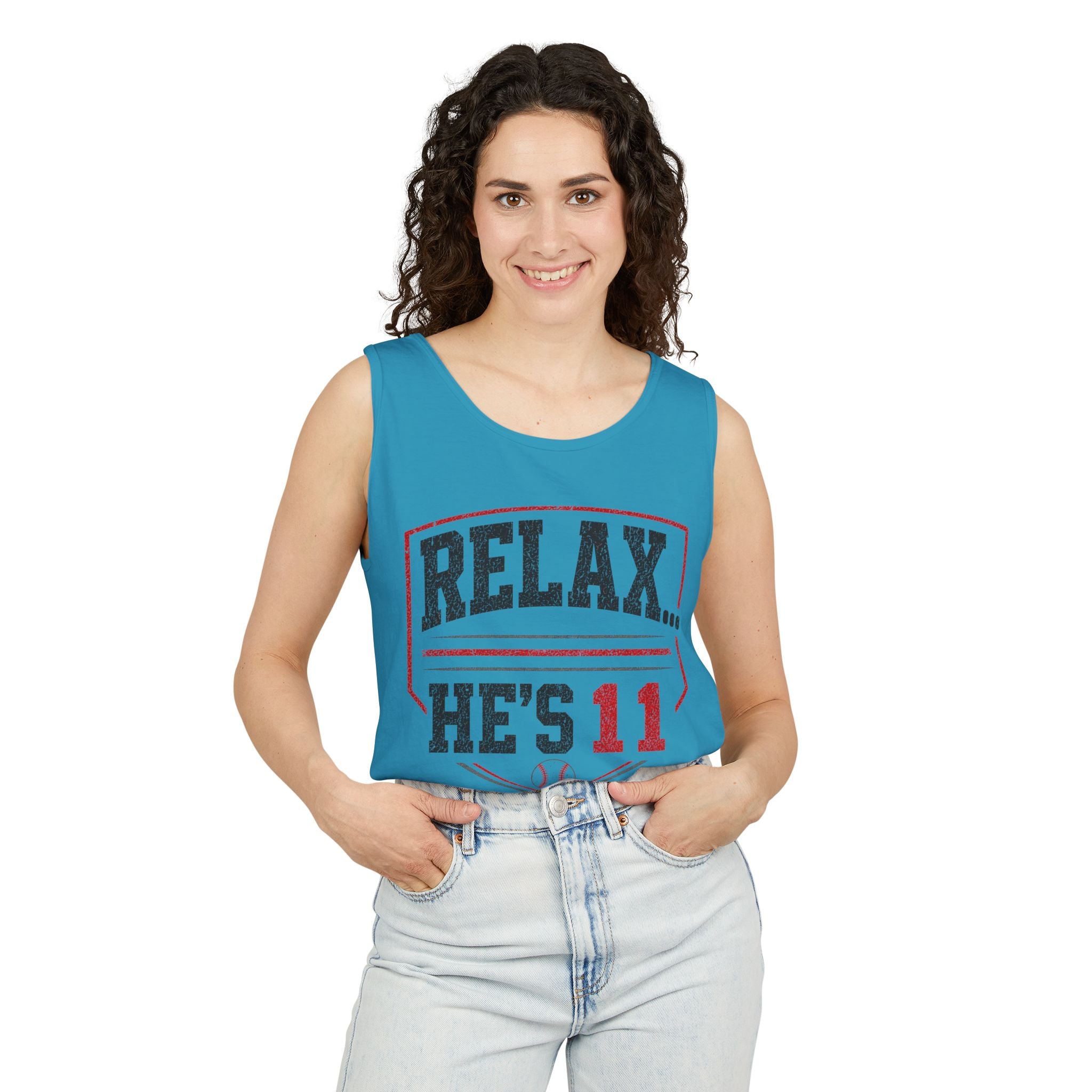 Relax... He’s 11 Parent Tank Top