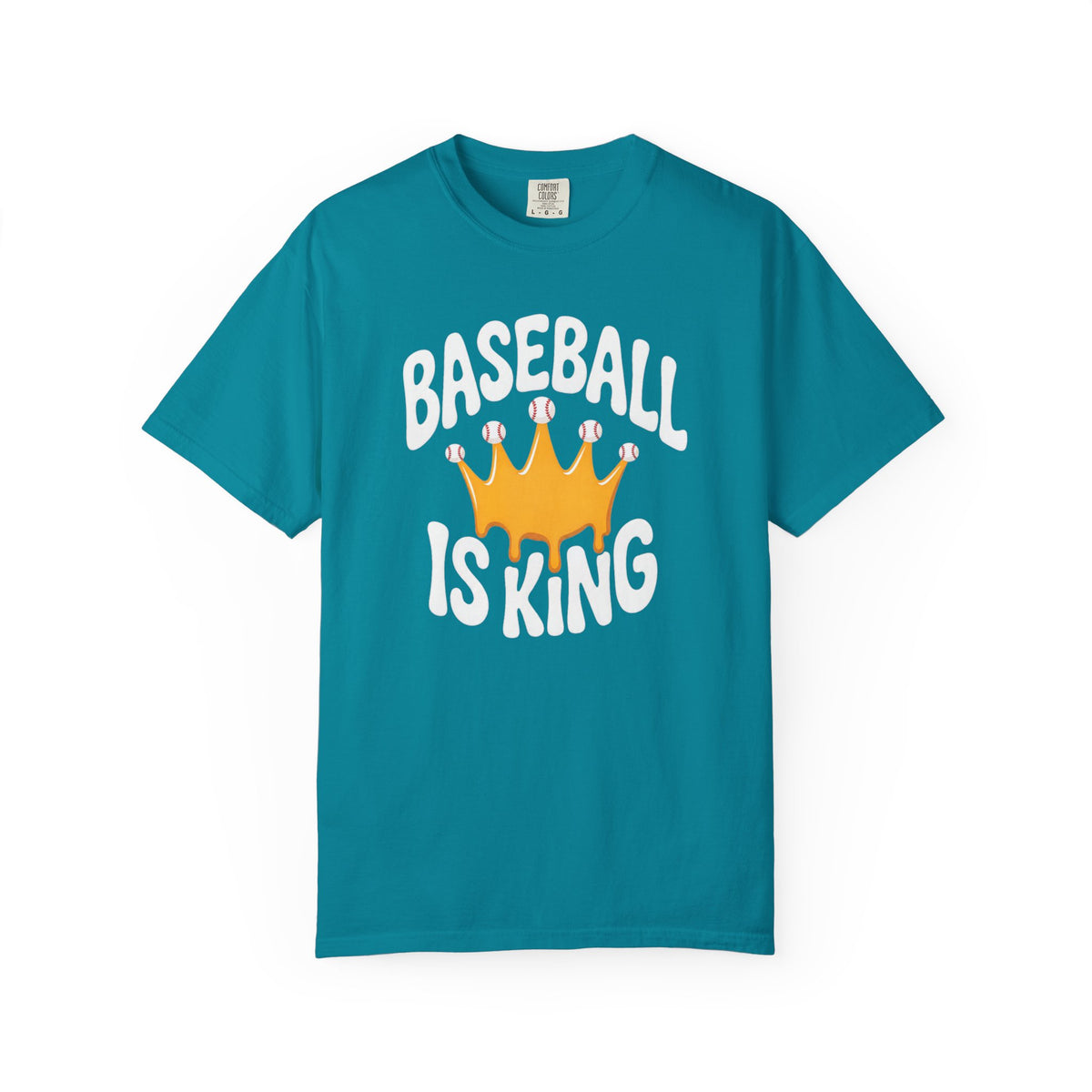 Baseball Is King T-Shirt Heavy Comfort Colors Adult Unisex