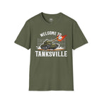 Welcome to Tanksville Tank Adult T-Shirt