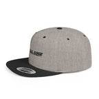 Mental Edge Flat Bill Snapback Hat — Minimal Athletic Logo Cap
