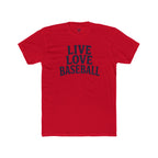Live Love Baseball T-Shirt — Classic Baseball Tee for Fans