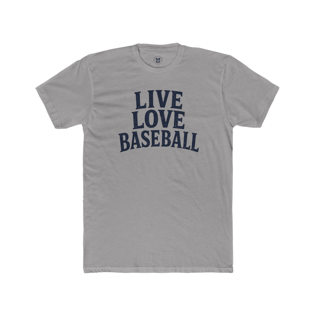 Live Love Baseball T-Shirt — Classic Baseball Tee for Fans