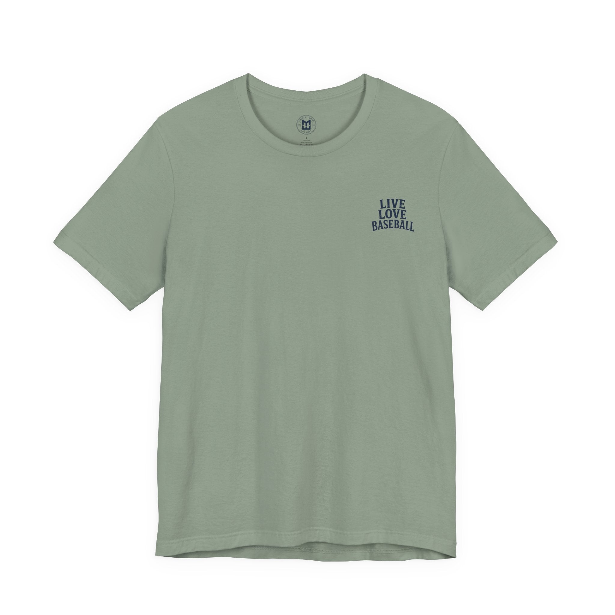 Baseball Tee — "Live Love Baseball" Vintage Sunset Unisex T-Shirt