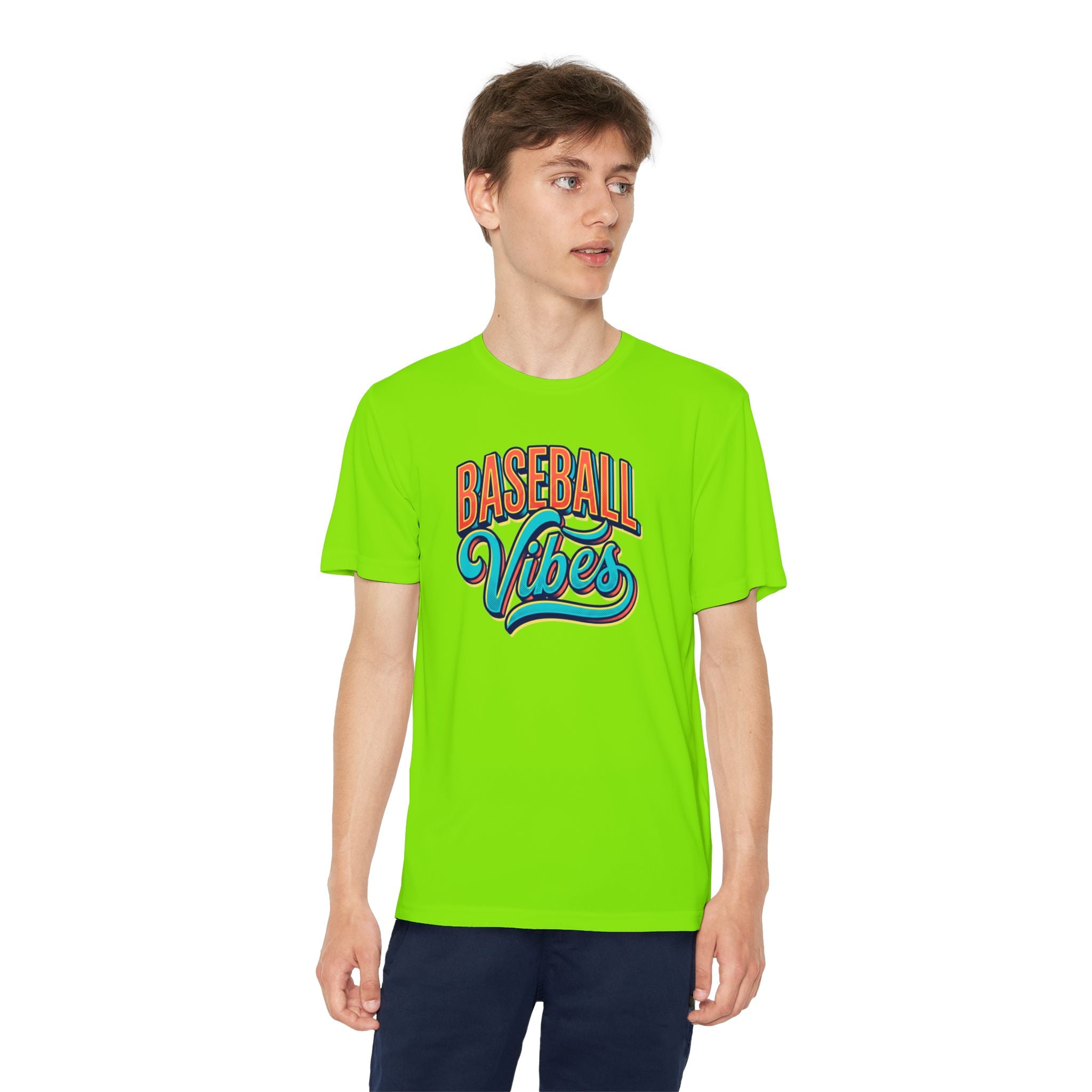 Youth Baseball Vibes Dri-Fit Tee