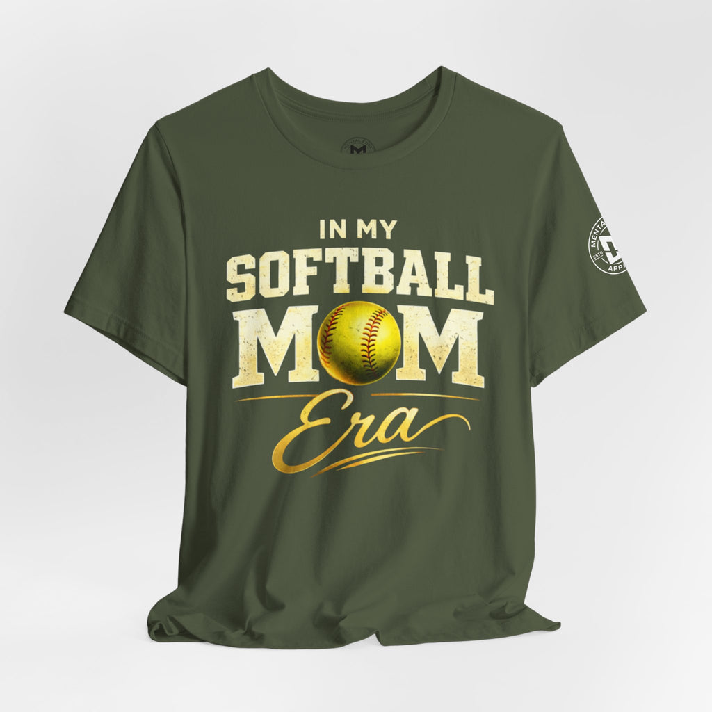 "In My Softball Mom Era" Softball Mom —Graphic Shirt