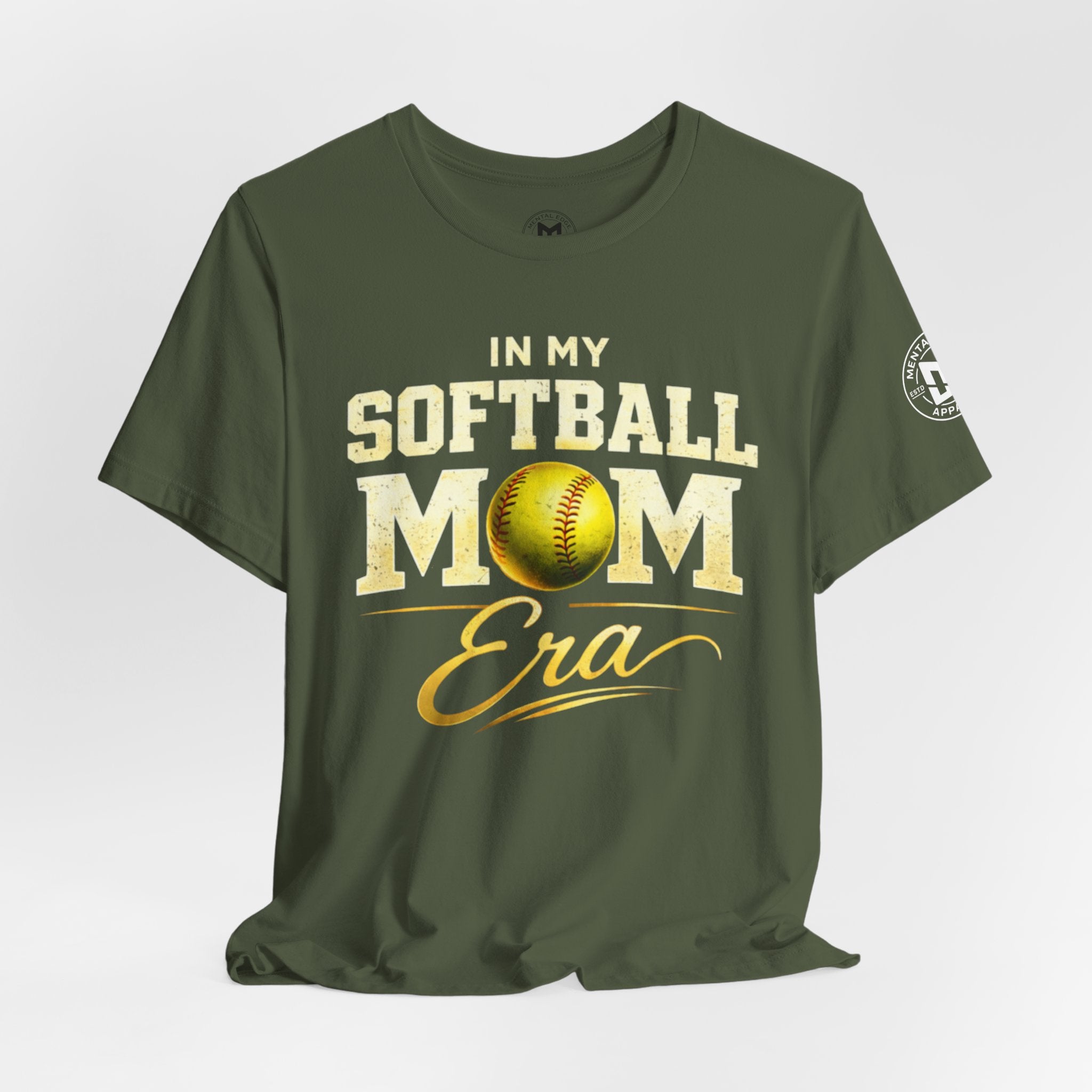 "In My Softball Mom Era" Softball Mom —Graphic Shirt