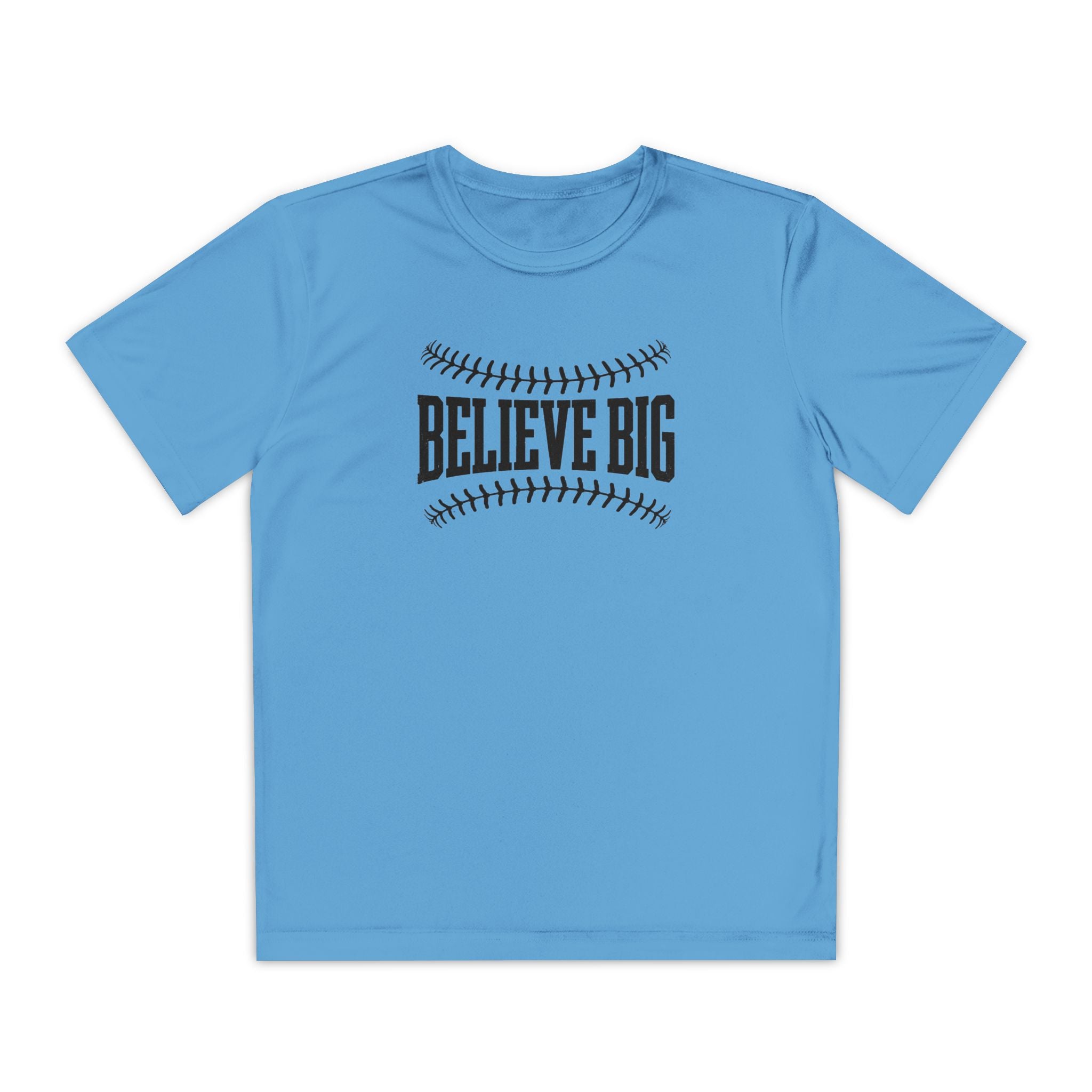 Believe Big Youth Baseball Dri Fit Tee