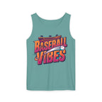 Baseball Vibes Tank Top — Retro Stadium Graphic Baseball Tee