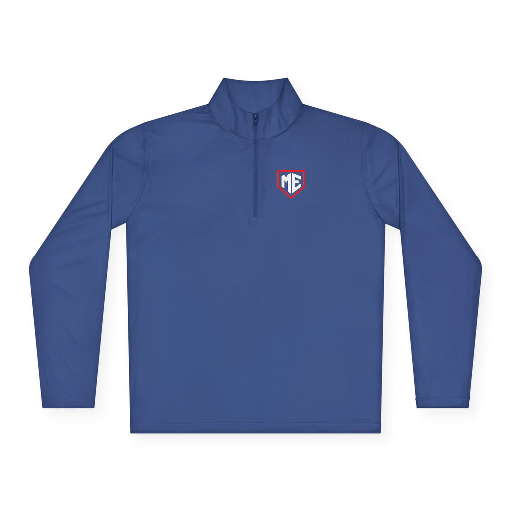 'ME'- Mental Edge Quarter-Zip Pullover — Home Plate Logo Performance Pullover