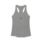 Banned to The Outfield Baseball Moms Ideal Racerback Tank
