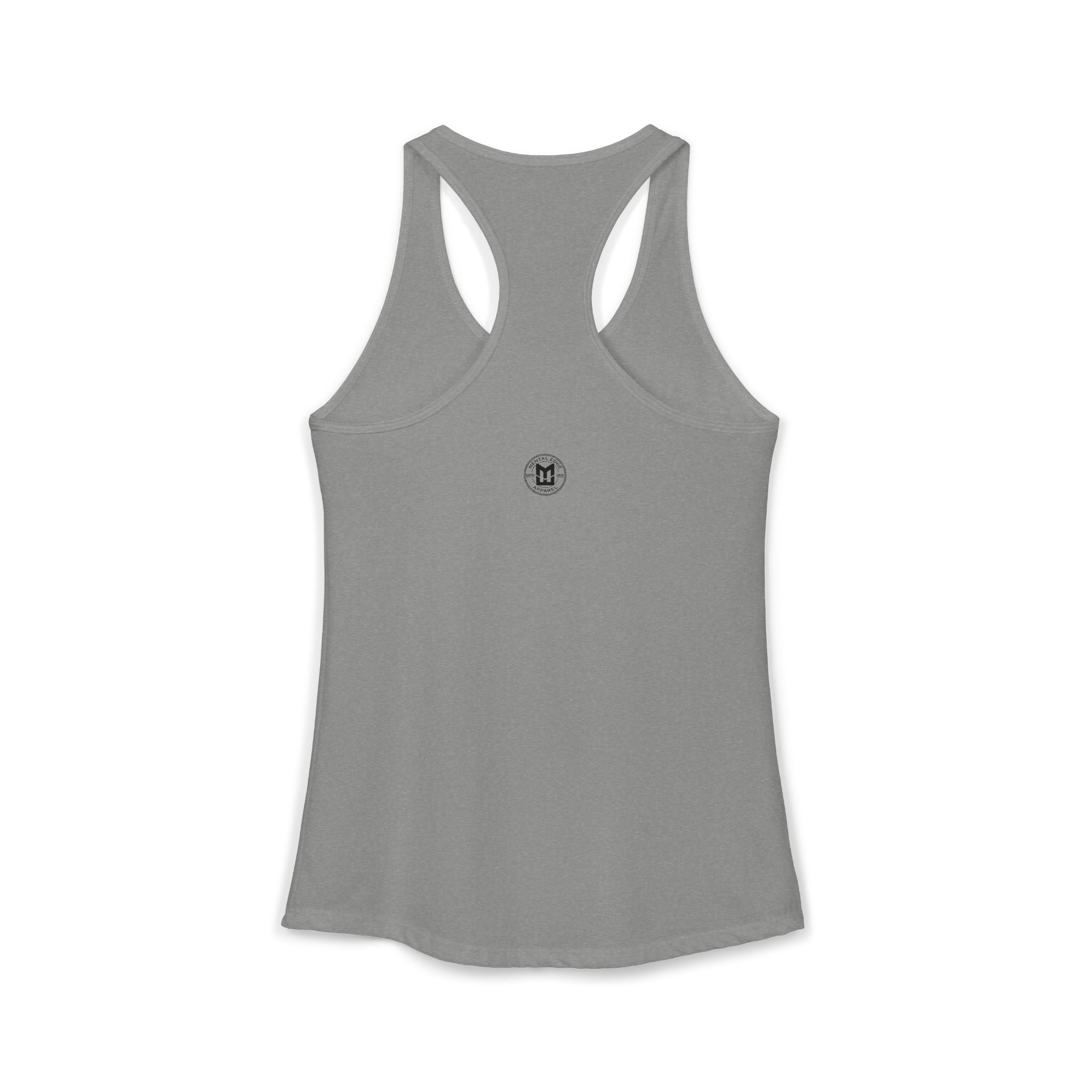 Banned to The Outfield Baseball Moms Ideal Racerback Tank