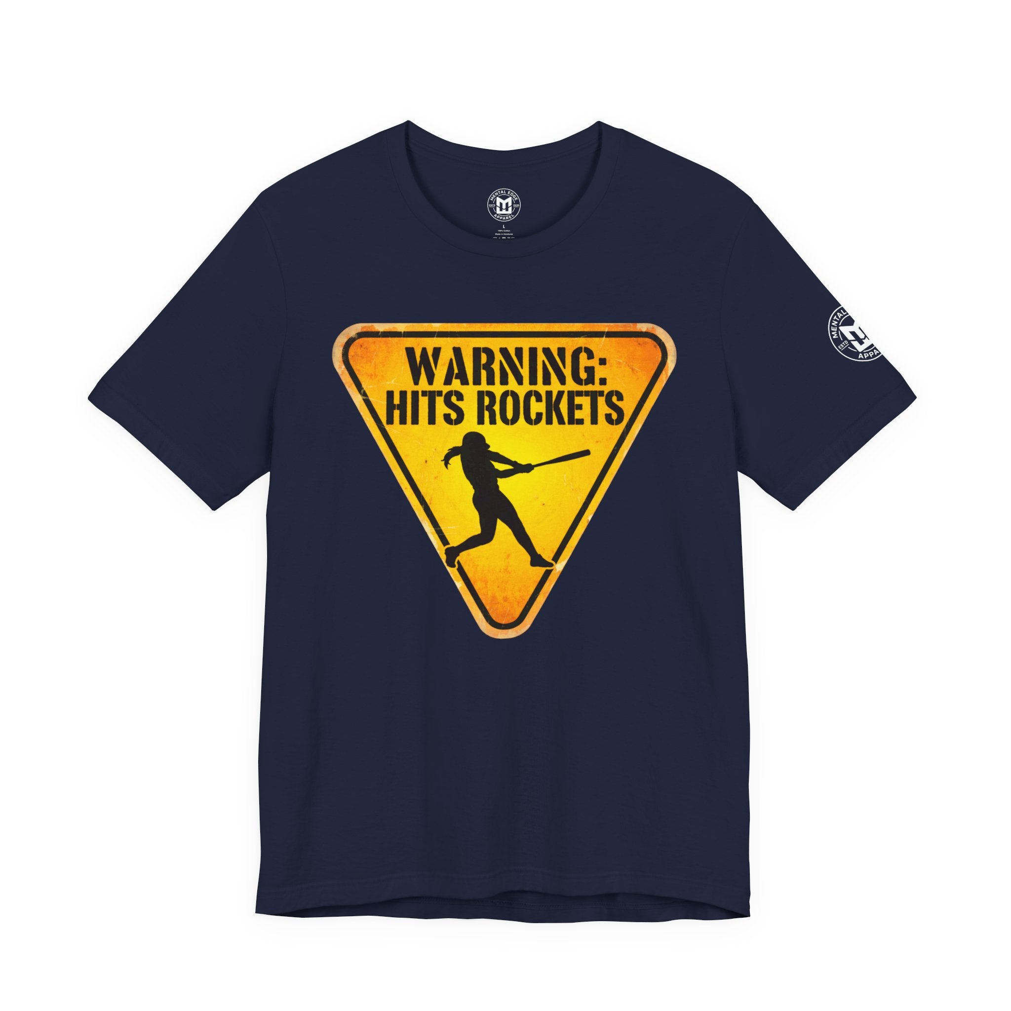 Warning: Hits Rockets Softball T-Shirt