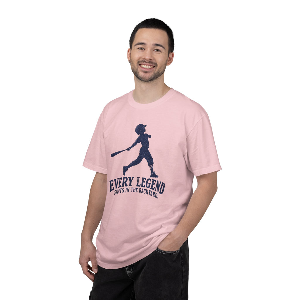 Adult Unisex  "Every Legend Starts in the Backyard" Graphic Tee