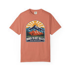 Born to Hit Balls Over Mountains T-Shirt — Unisex Vintage Mountain Comfort Colors Graphic Tee