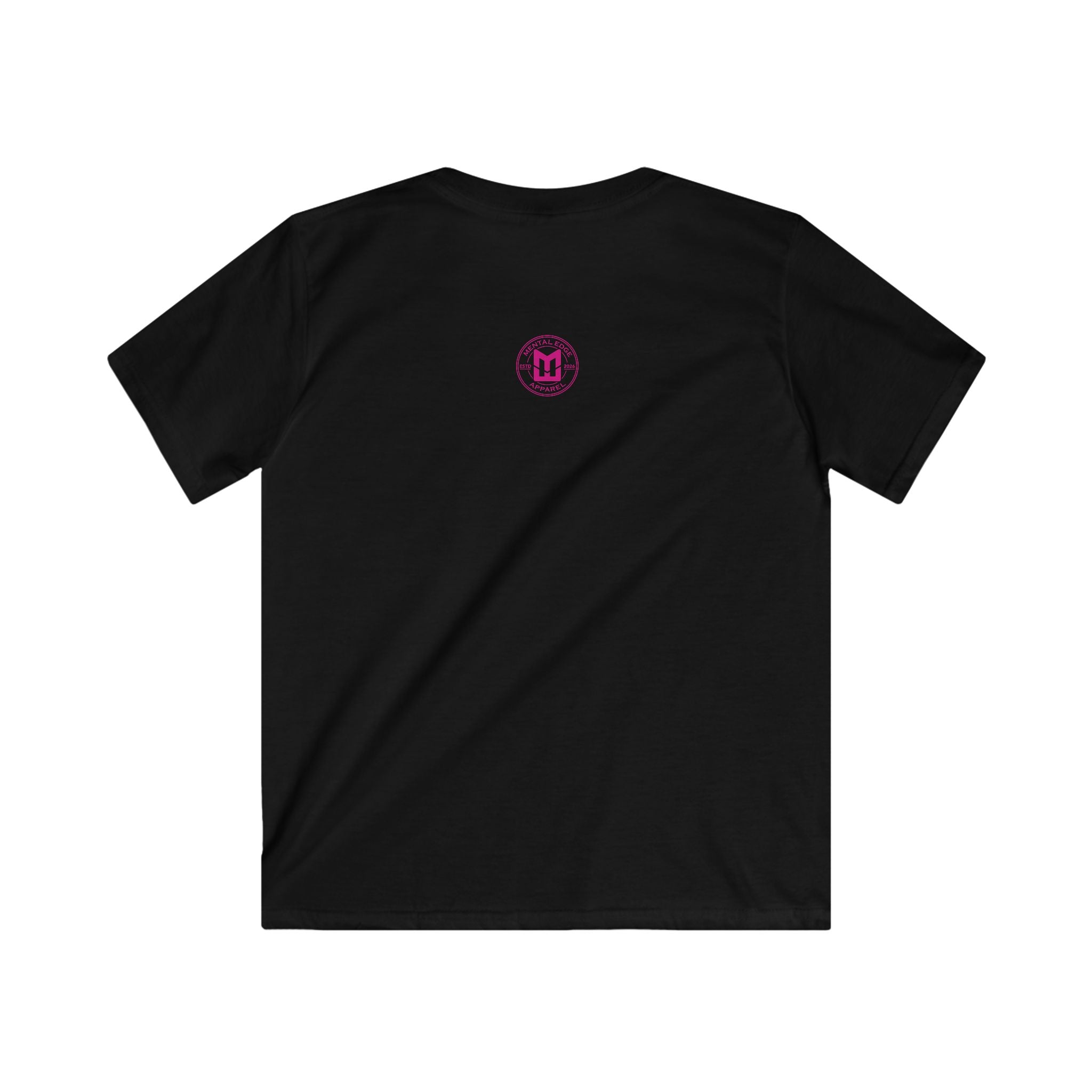 "Loud Noises" Youth Cotton Baseball T Shirt Pink