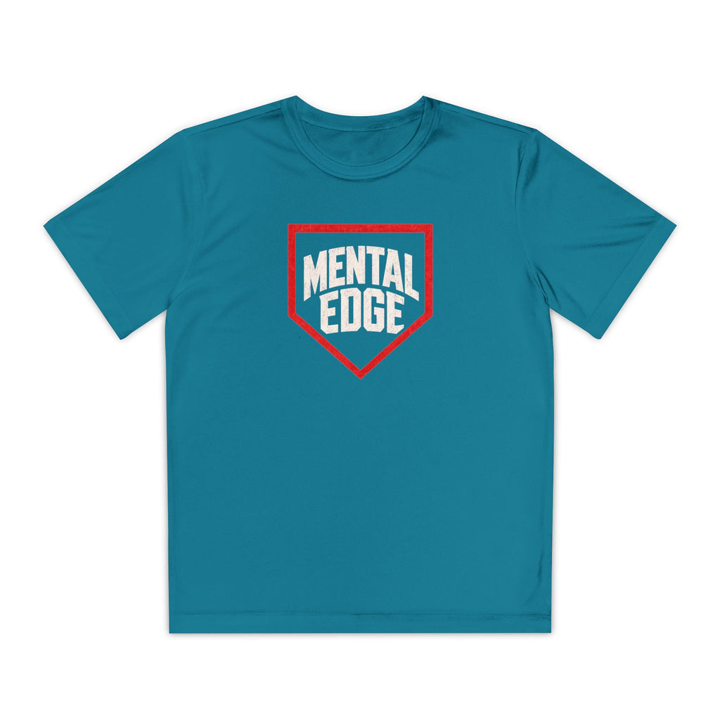 Youth Dri-Fit Tee — "Mental Edge" Performance Baseball Shirt