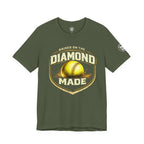Raised on the Diamond Made Softball Tee