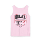 Relax… He’s 9 Parents Tank Top