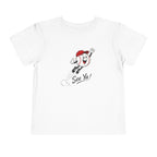 Toddler Tee — Retro Baseball Character "See Ya!" Graphic